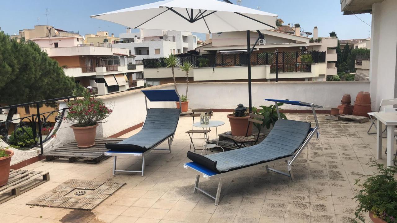 Attico Terramare - Beach & Maxi Terrace & Electricbbq Santa Marinella Ngoại thất bức ảnh